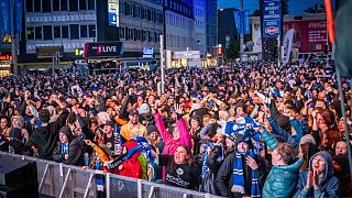 Die schönsten Bilder vom Public Viewing in Bielefeld