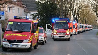 Paderborn: Eindrücke von der Bombenevakuierung in der Innenstadt