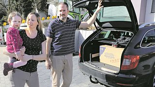 Paderborn: Eindrücke von der Bombenevakuierung in der Innenstadt