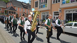 Schützenfest Oerlinghausen, Konzert, Empfang und Festumzug