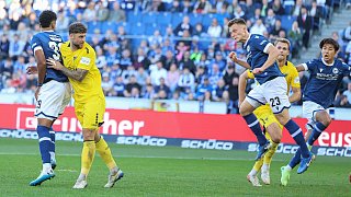 Arminia Bielefeld und Alemannia Aachen trennen sich 1:1.