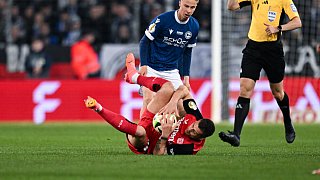 Pokalsensation in Bielefeld : Arminia Bielefeld fährt nach Berlin