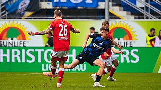 SC Paderborn gegen 1. FC Kaiserslautern