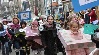 Steinheim: Kinderumzug am Rosenmontag