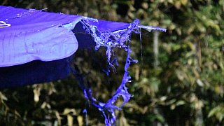 Brand einer Gartenlaube an der Oststraße in Gütersloh