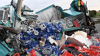 Schwerer Lkw-Unfall auf A2 bei Oelde