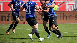 Arminia schlägt Jahn Regensburg 3:1