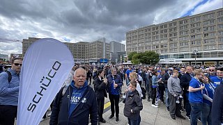 Die schönsten Bilder vom Arminia-Fanfest in Berlin
