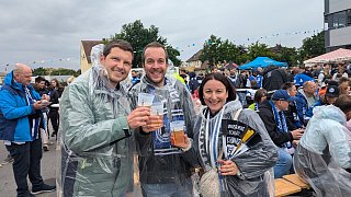 Die schönsten Bilder vom Public Viewing in Bielefeld