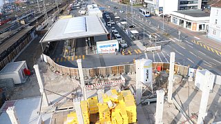 Paderborn: Baufortschritt am Hauptbahnhof