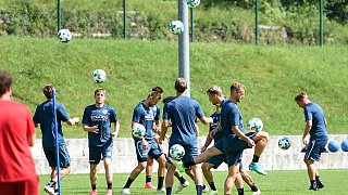 Arminia Bielefeld im Sommertainingslager in Kaprun sechster Tag
