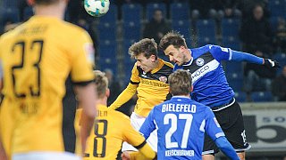 Arminia verliert 2:3 gegen Dresden