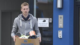 SC Paderborn: Die Spieler verlassen das Trainingszentrum