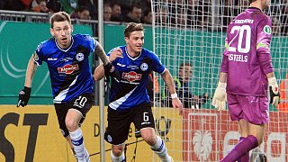 Bielefeld: Arminia schlägt Werder Bremen im DFB-Pokal-Achtelfinale