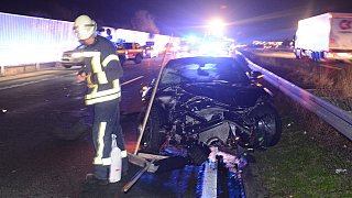 Borchen: Christian Strohdiek bei Unfall auf der A 33 verletzt