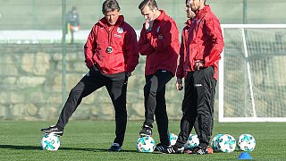 Wintertrainingslager in Spanien: Training Dienstag Vormittag