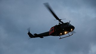 Rettungseinsatz abgestürztes Segelflugzeug in Porta
