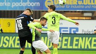 Paderborn gewinnt gegen Hansa Rostock 2:1