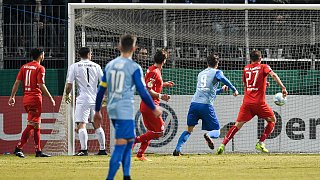 Arminia gewinnt nach Elfmeterschießen gegen Walldorf Astoria