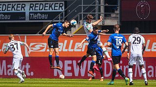 SC Paderborn gegen Hannover 96