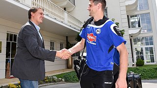 Sommertrainingslager in Lienz: Ankunft der Arminen