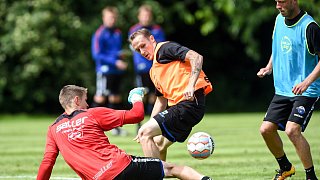 Herzlake: Trainingslager des SC Paderborn am Donnerstag