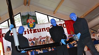 Bad Driburg: Närrische Herrensitzung der KG Rot-Weiße Garde