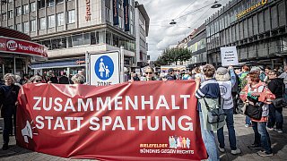 Demonstrationen am Jahnplatz