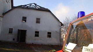 Nieheim: Großbrand in Erwitzen