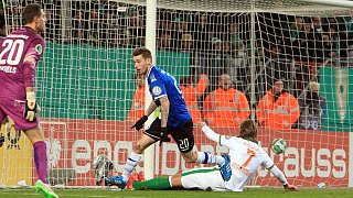 Bielefeld: Arminia schlägt Werder Bremen im DFB-Pokal-Achtelfinale