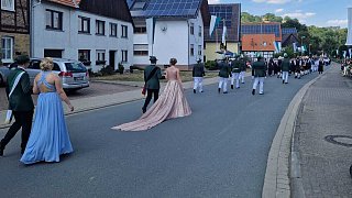 Die erste Schützenkönigin in Ovenhausen