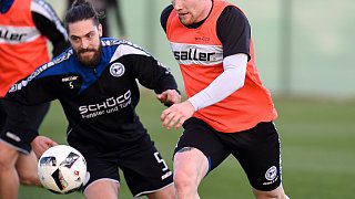 Erster Tag im Arminia-Trainingslager in Benidorm/Spanien