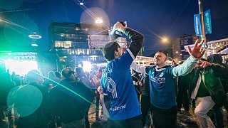 Die schönsten Bilder vom Public Viewing in Bielefeld