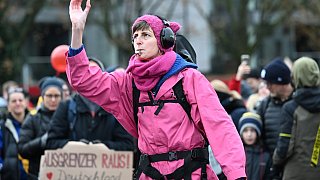 Massenprotest gegen AfD-Jugend in Gießen