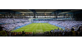 Gigantische Choreo beim Arminia-Heimspiel gegen Dresden