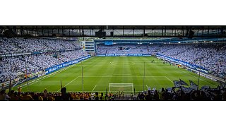 Gigantische Choreo beim Arminia-Heimspiel gegen Dresden