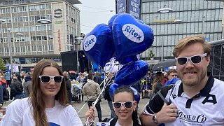 Die schönsten Bilder vom Public Viewing in Bielefeld