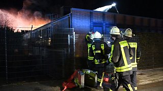 Borgholzhausen: Großbrand bei Schüco
