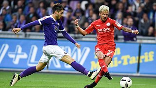 Aue: Arminia spielt 1:1 im Erzgebirge