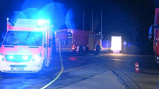 Borgholzhausen: Großbrand bei Schüco