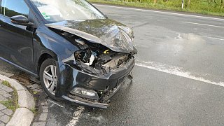 Schon wieder Unfall auf der Kreuzung B55/ B61 in Rheda-Wiedenbrück
