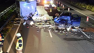 Schwerer Auffahrunfall auf A2 bei Gütersloh