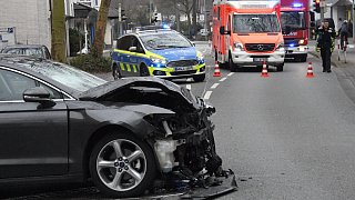 Unfall mit fünf Autos in Gütersloh