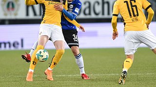 Arminia verliert 2:3 gegen Dresden