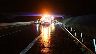 19-Jährige verletzt sich bei Unfall auf der A33 bei Halle