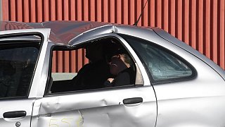 Katastrophenschutzübung auf der A 33 zwischen Halle und Borgholzhausen