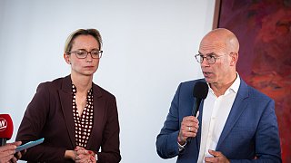 Stichwahl-Duell zwischen Christiana Bauer und Ingo Nürnberger