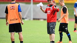 Lienz: Trainer Norbert Meier