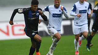 Torspektakel in der Benteler-Arena