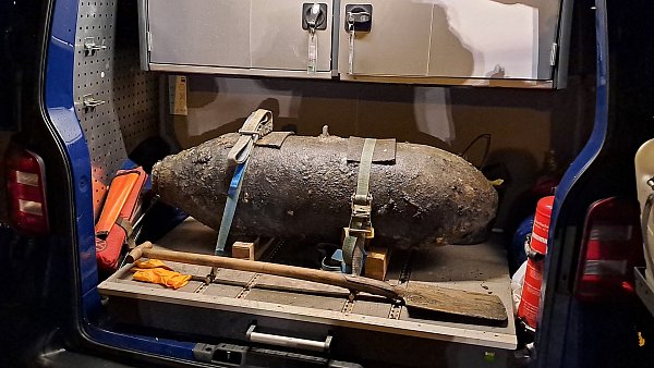 Am späten Abend wurde die Bombe schließlich in der Nähe des Ostmannturm-Viertel entschärft. - © Jens Reichenbach